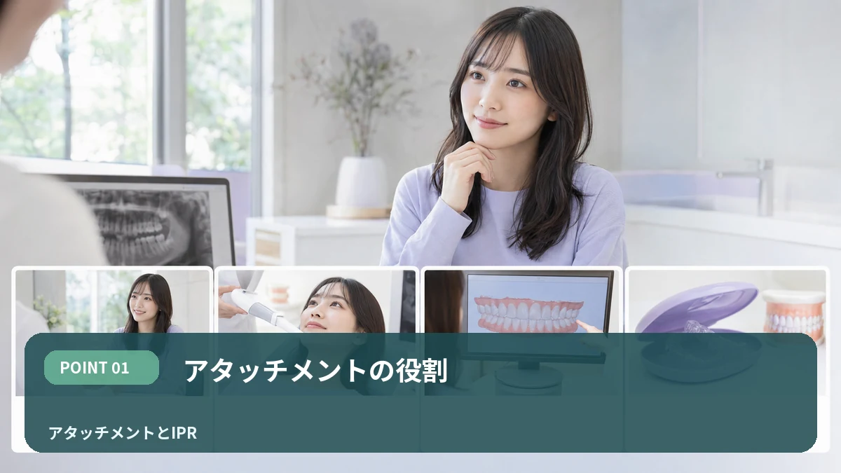 アタッチメントの役割を解説するイメージ